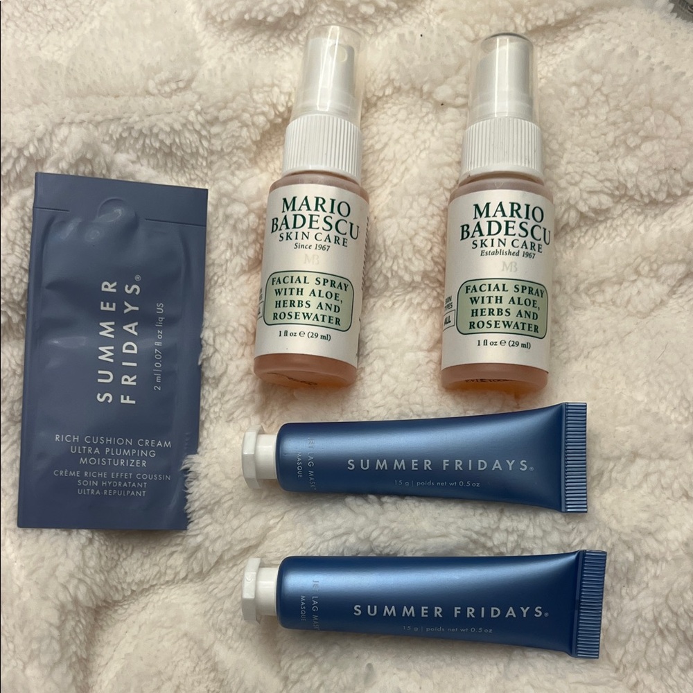 New Summer Fridays and Mario Badescu Skincare Set